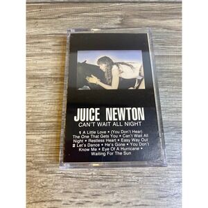 Juice Newton Can't Wait All Night Cassette Tape 1984 RCA AFK1-4995 Pop Country